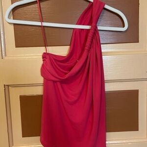 ZARA one shoulder tank top